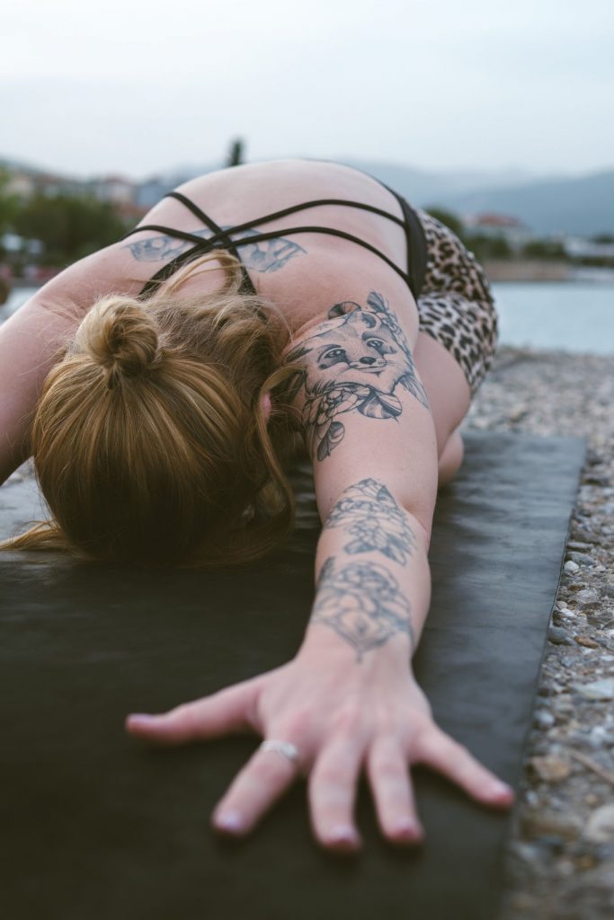 Yin Yoga Kindeshaltung (Päckchen)