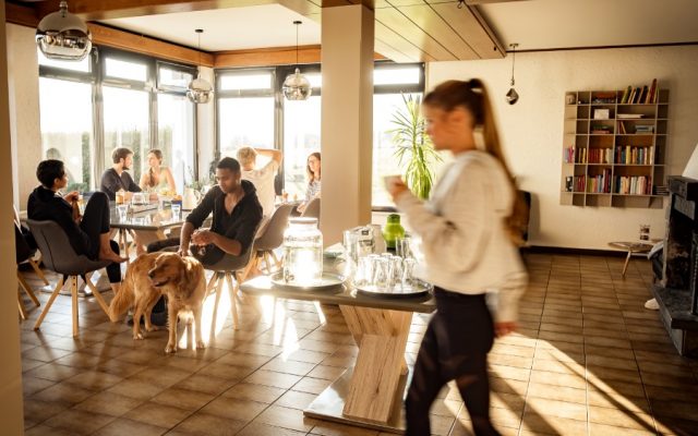 Muthaus Rhön Essensraum